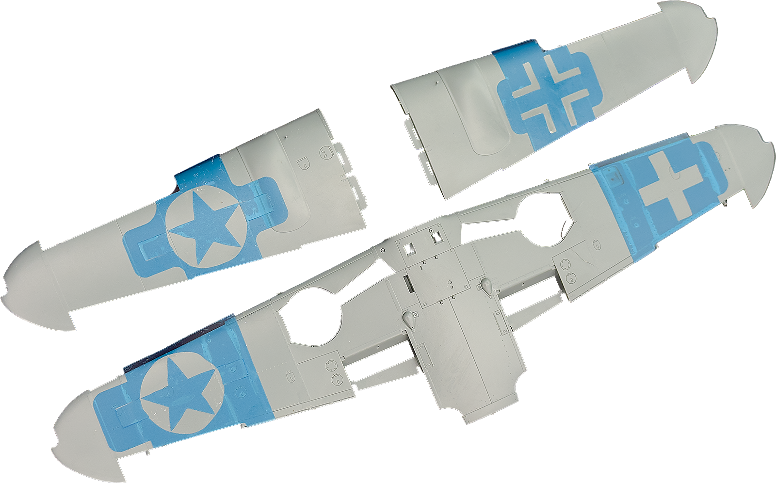 1/32 Captured Bf 109K-4 Essential Masks for Kotare — Hawaiian Air